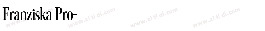 Franziska Pro字体转换
